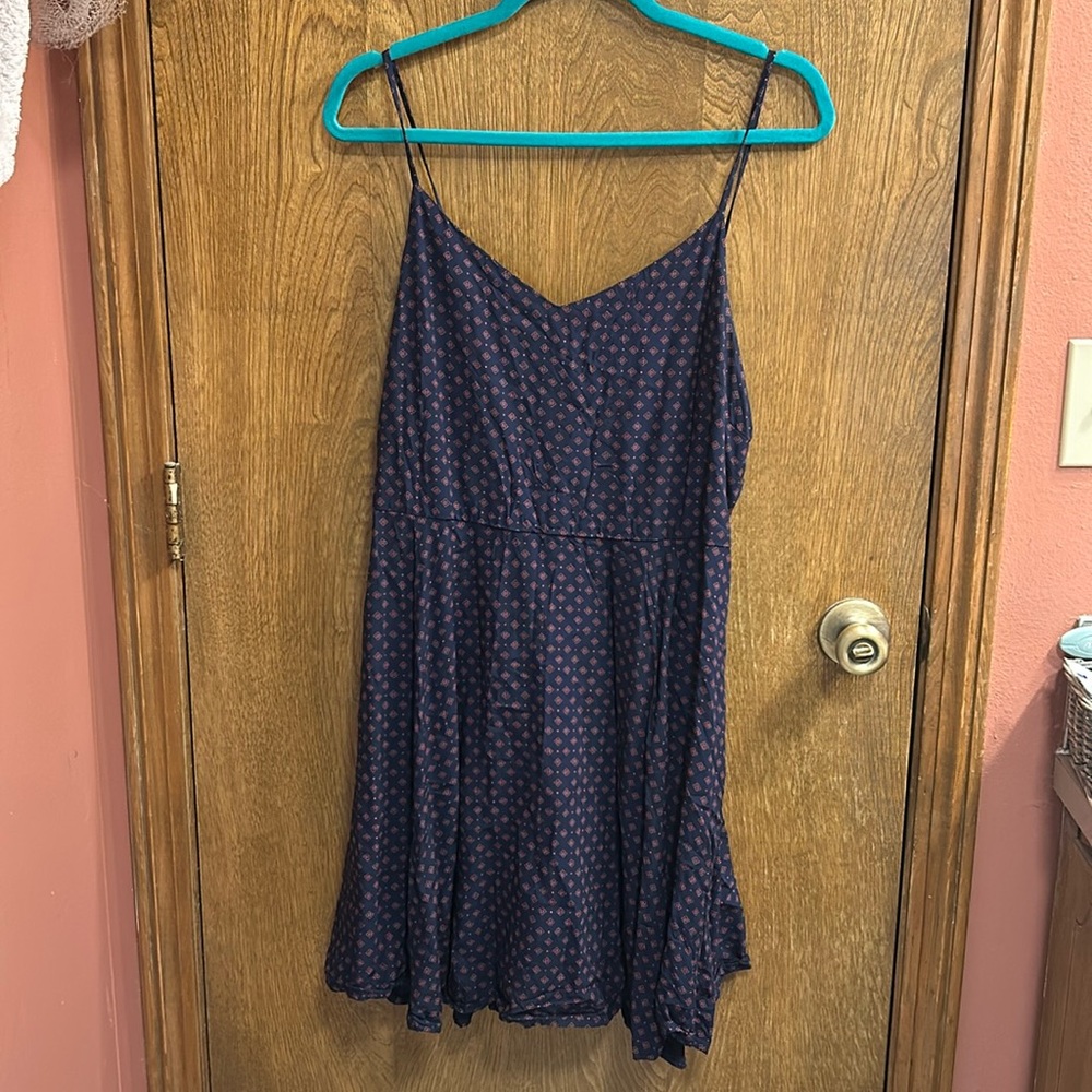 Patterned midi sundress